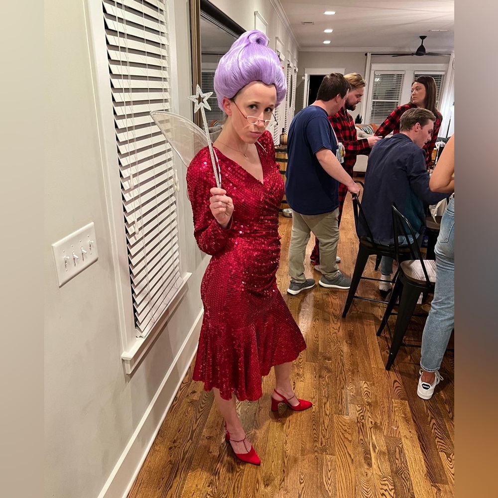 Shrek 2 Fairy Godmother costume.